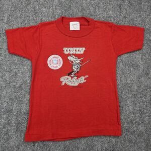 Vintage UNLV Rebels Shirt Kids 6 Red NCAA College Basketball Tee 80s Deadstock